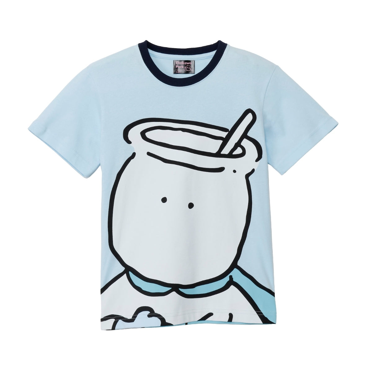 ちいかわ ちいかわパーク キッズTシャツ ビッグキャラクター むちゃうマン サックス