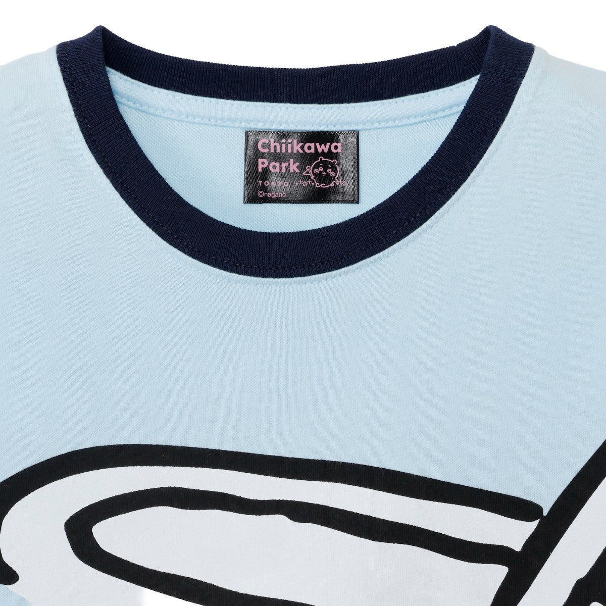 ちいかわ ちいかわパーク キッズTシャツ ビッグキャラクター むちゃうマン サックス