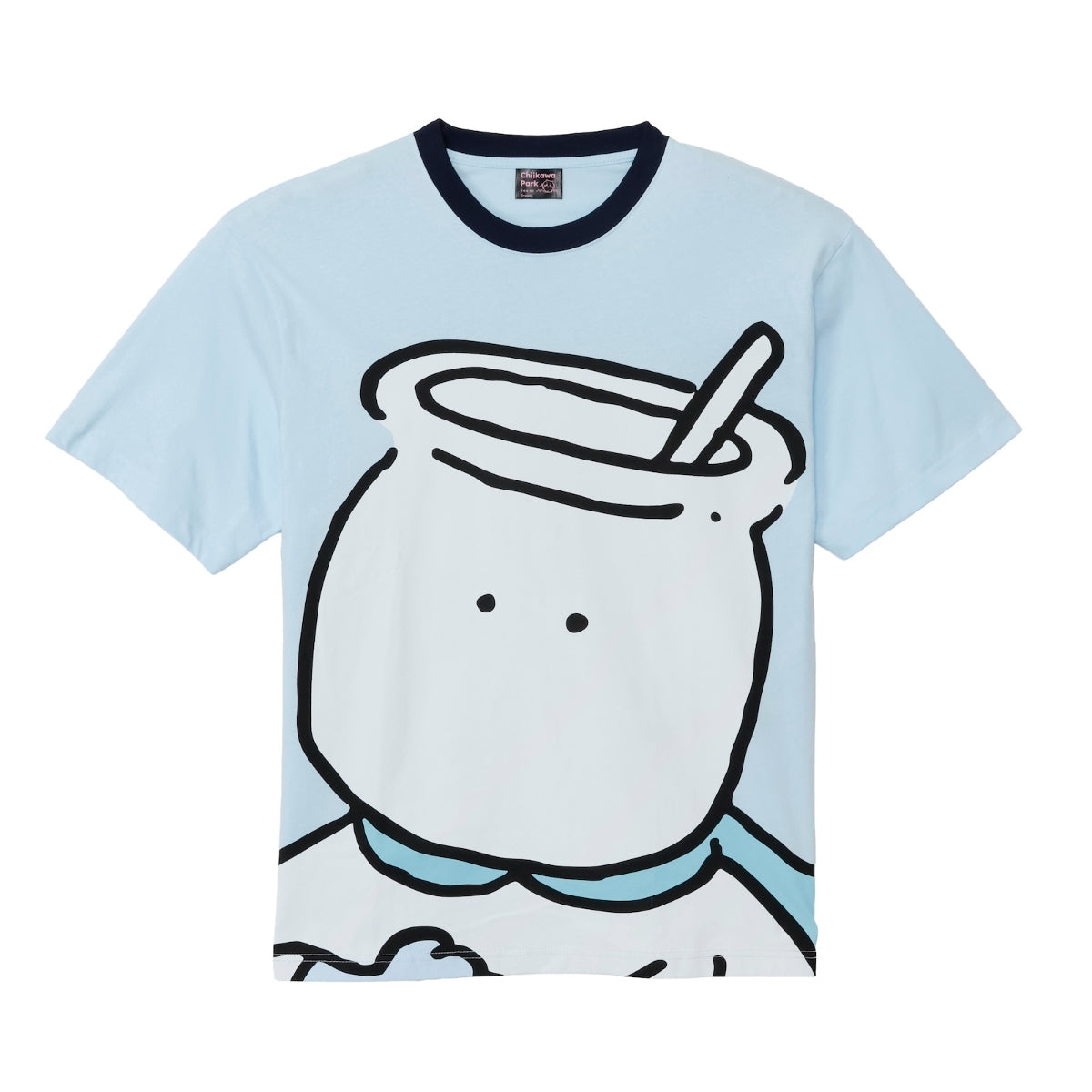 ちいかわ ちいかわパーク Tシャツ ビッグキャラクター むちゃうマン サックス