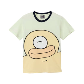 ちいかわ ちいかわパーク キッズTシャツ ビッグキャラクター オデ ライトグリーン