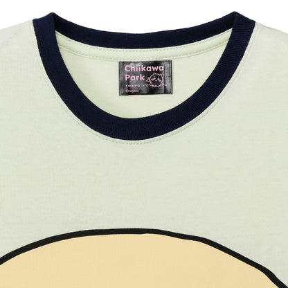 ちいかわ ちいかわパーク キッズTシャツ ビッグキャラクター オデ ライトグリーン