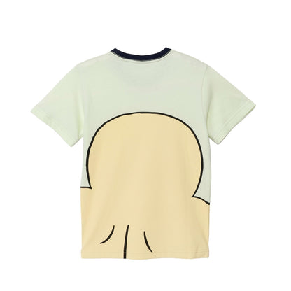 ちいかわ ちいかわパーク キッズTシャツ ビッグキャラクター オデ ライトグリーン