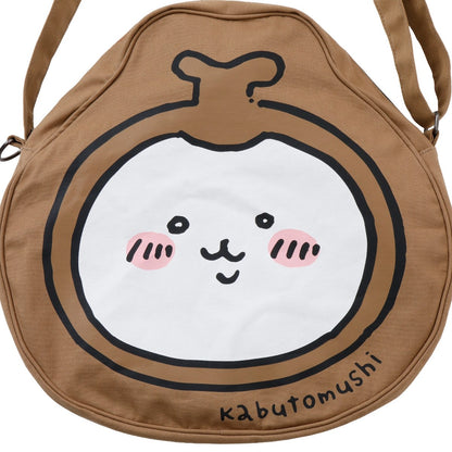 ちいかわ ちいかわパーク ショルダーバッグ カブトムシ チャコール