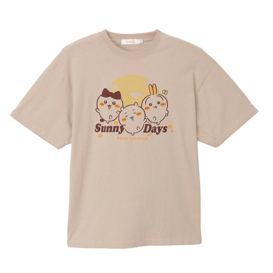ちいかわ Tシャツ Sunny Days サンドベージュ