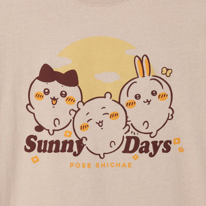 ちいかわ Tシャツ Sunny Days サンドベージュ