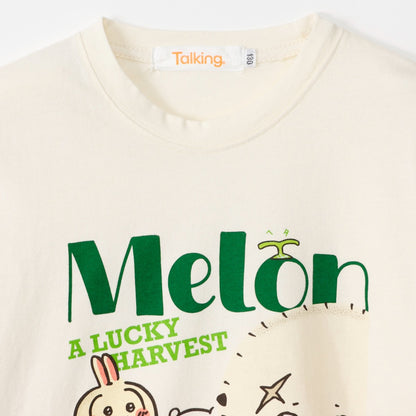 ちいかわ キッズTシャツ メロン クリーム 130