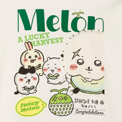 ちいかわ Tシャツ メロン クリーム
