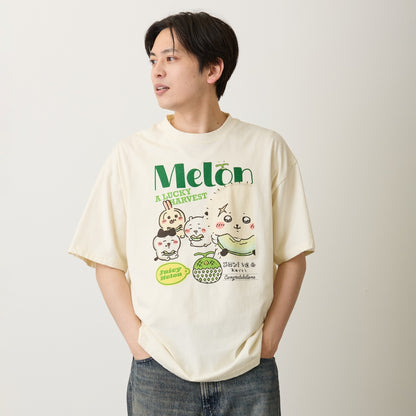 ちいかわ Tシャツ メロン クリーム