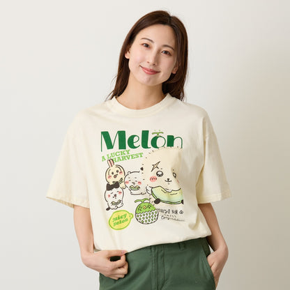 ちいかわ Tシャツ メロン クリーム