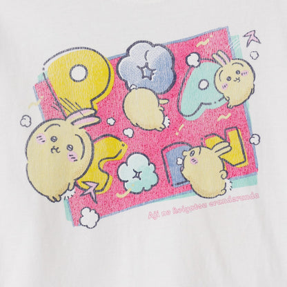 ちいかわ キッズTシャツ POPCORN オフ 130