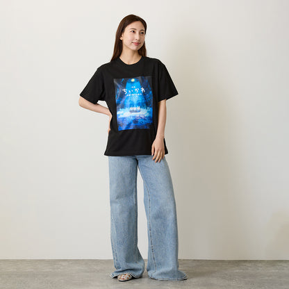 ちいかわ 映画ちいかわ Tシャツ 人魚の島のひみつ ブラック