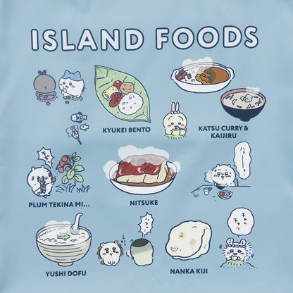 ちいかわ 映画ちいかわ トートバッグ ISLAND FOODS ブルー