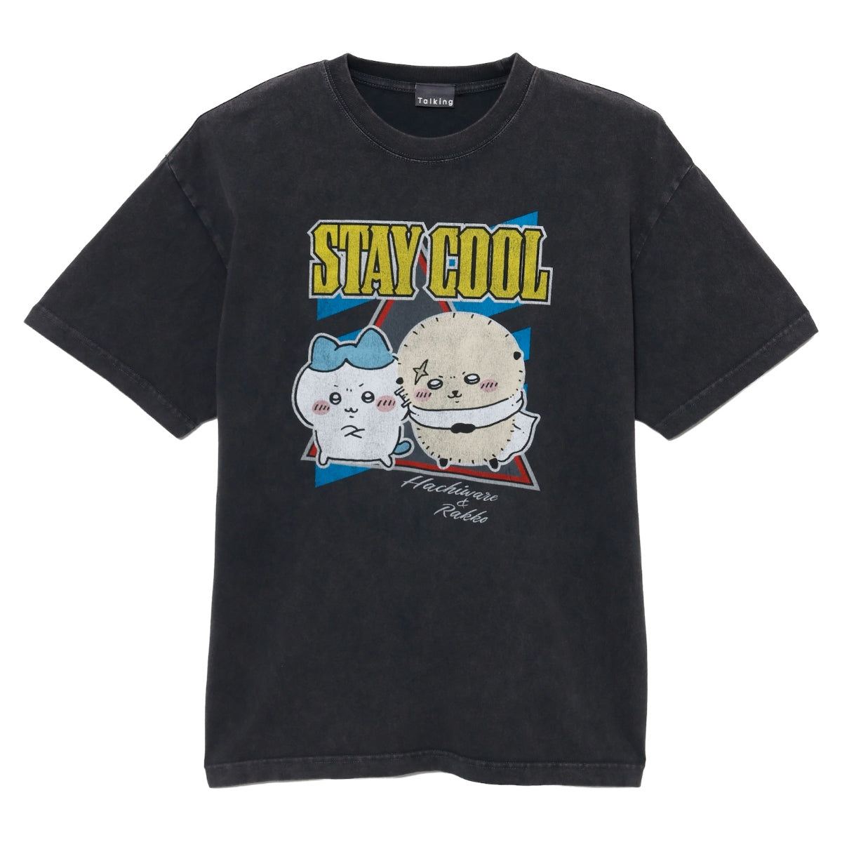 吉伊卡哇 T恤 STAY COOL 炭黑色
