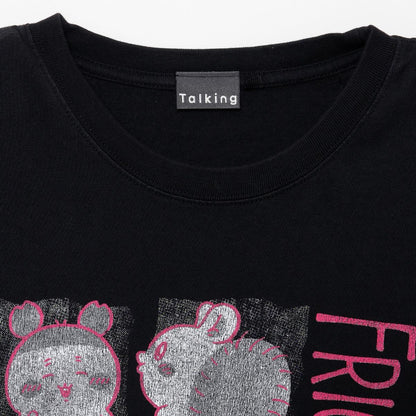 Chiikawa Wide Sleeveless FRIENDS ABOVE ALL (Black)