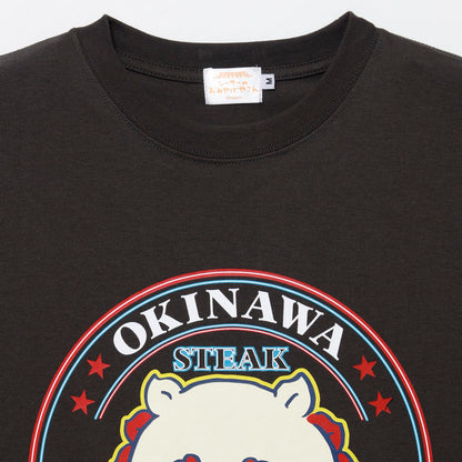ちいかわ シーサーのおみやげやさん Tシャツ ステーキ スミ