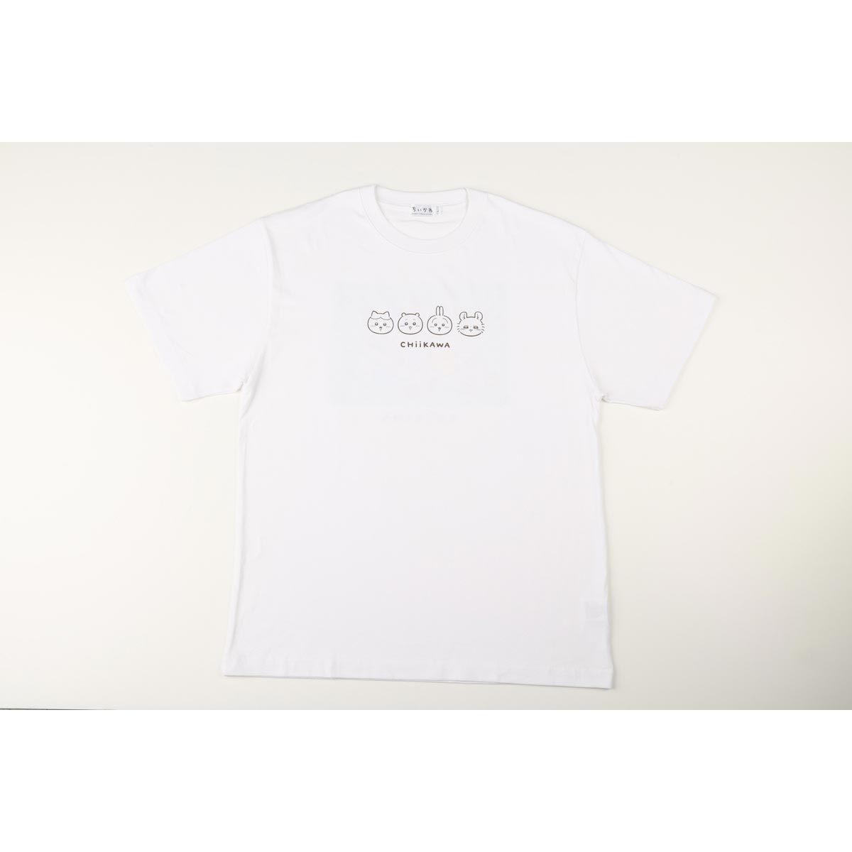 ちいかわ アニメ『ちいかわ』 Tシャツ キービジュアル ホワイト