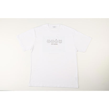 ちいかわ アニメ『ちいかわ』 Tシャツ キービジュアル ホワイト