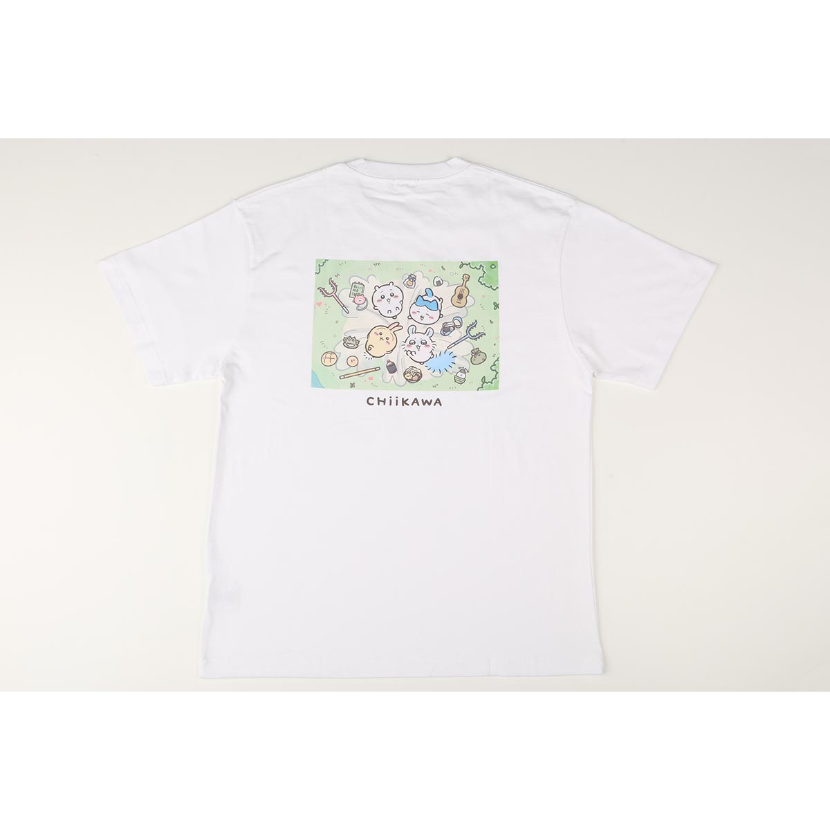 ちいかわ アニメ『ちいかわ』 Tシャツ キービジュアル ホワイト