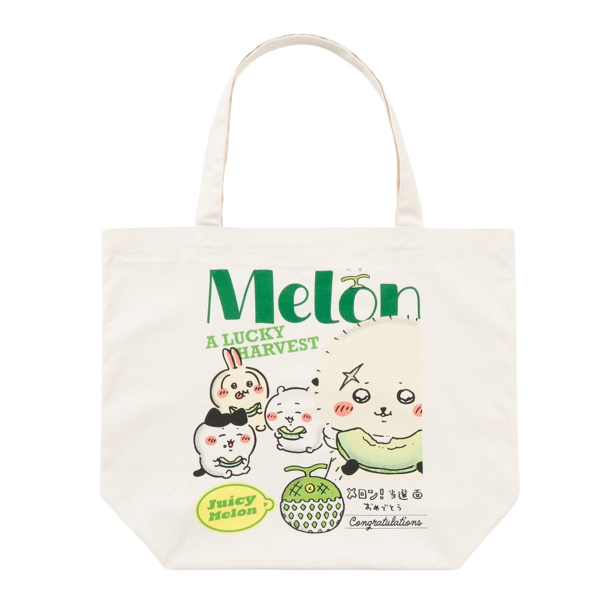 Chiikawa Tote Bag Melon (Cream)