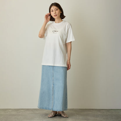 Chiikawa Movie "Chiikawa" T-shirt Binyoyo (White)