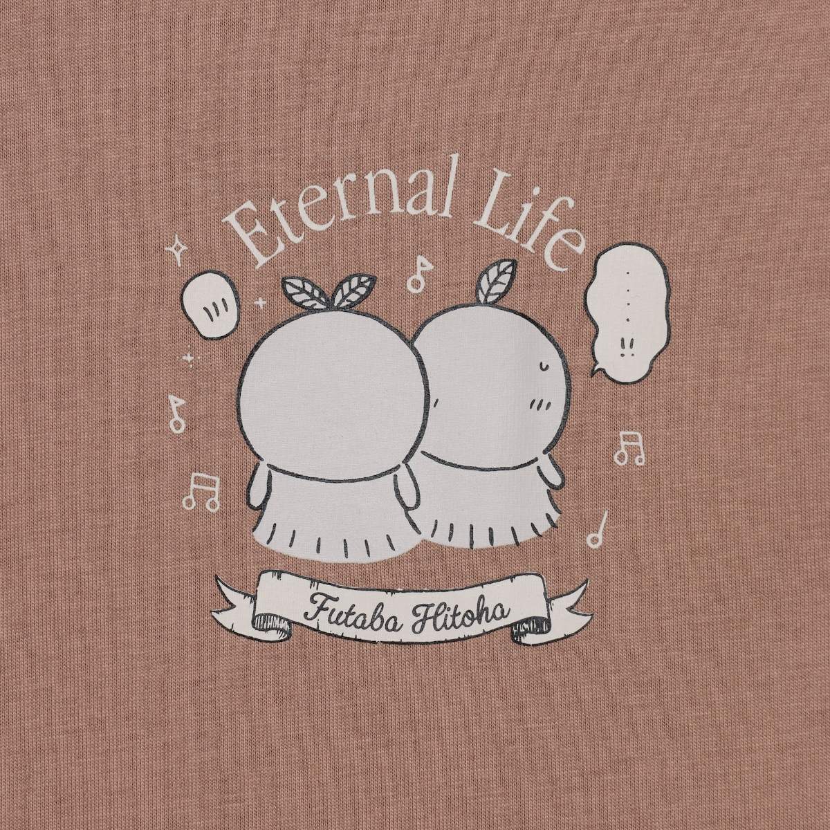 Chiikawa Movie "Chiikawa" T-shirt Eternal Life (Charcoal)
