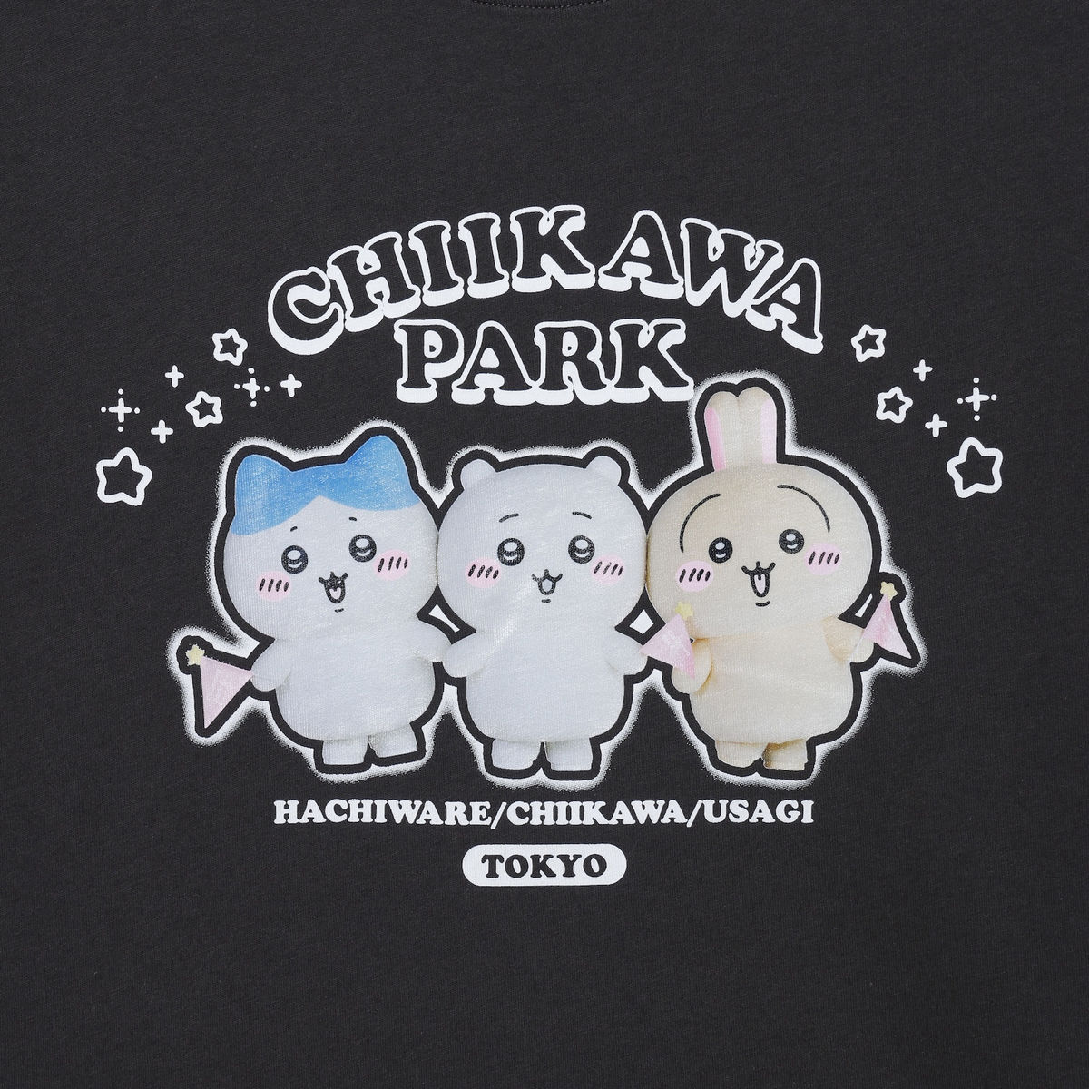 ちいかわ ちいかわパーク Tシャツ スペシャルフォト スミ