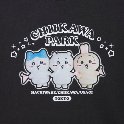 ちいかわ ちいかわパーク Tシャツ スペシャルフォト スミ