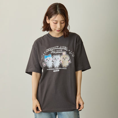 ちいかわ ちいかわパーク Tシャツ スペシャルフォト スミ