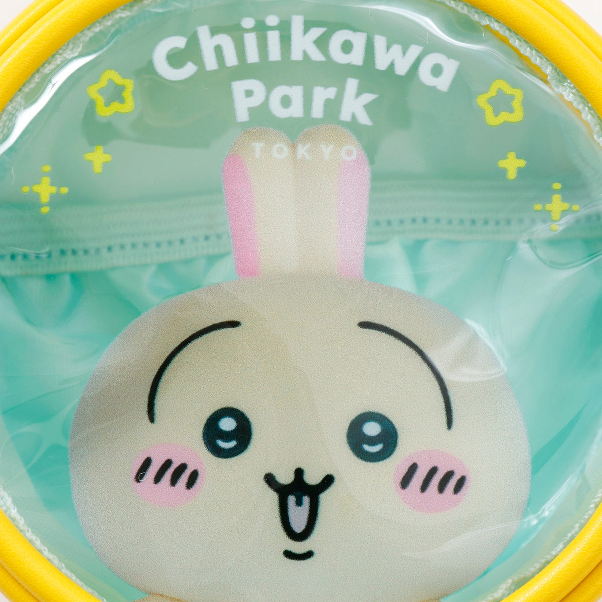 ちいかわ ちいかわパーク カラビナ付きポーチ スペシャルフォト うさぎ イエロー