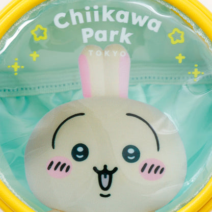 ちいかわ ちいかわパーク カラビナ付きポーチ スペシャルフォト うさぎ イエロー
