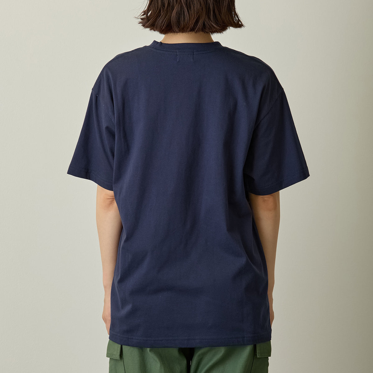 ちいかわ ちいかわパーク Tシャツ 蓄光GHOST ネイビー