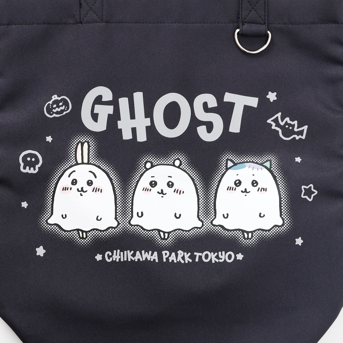 ちいかわ ちいかわパーク トートバッグ GHOST ブラック