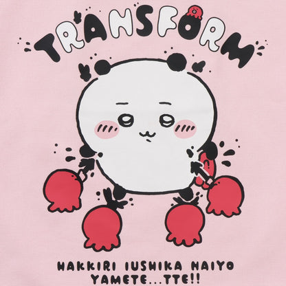 Chiikawa Tote Bag w/Acrylic Keychain TRANSFORM (Pink)