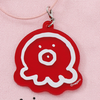 Chiikawa Tote Bag w/Acrylic Keychain TRANSFORM (Pink)