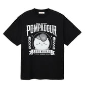 Chiikawa T-shirt Fluffy Hair Kurimanju (Black)