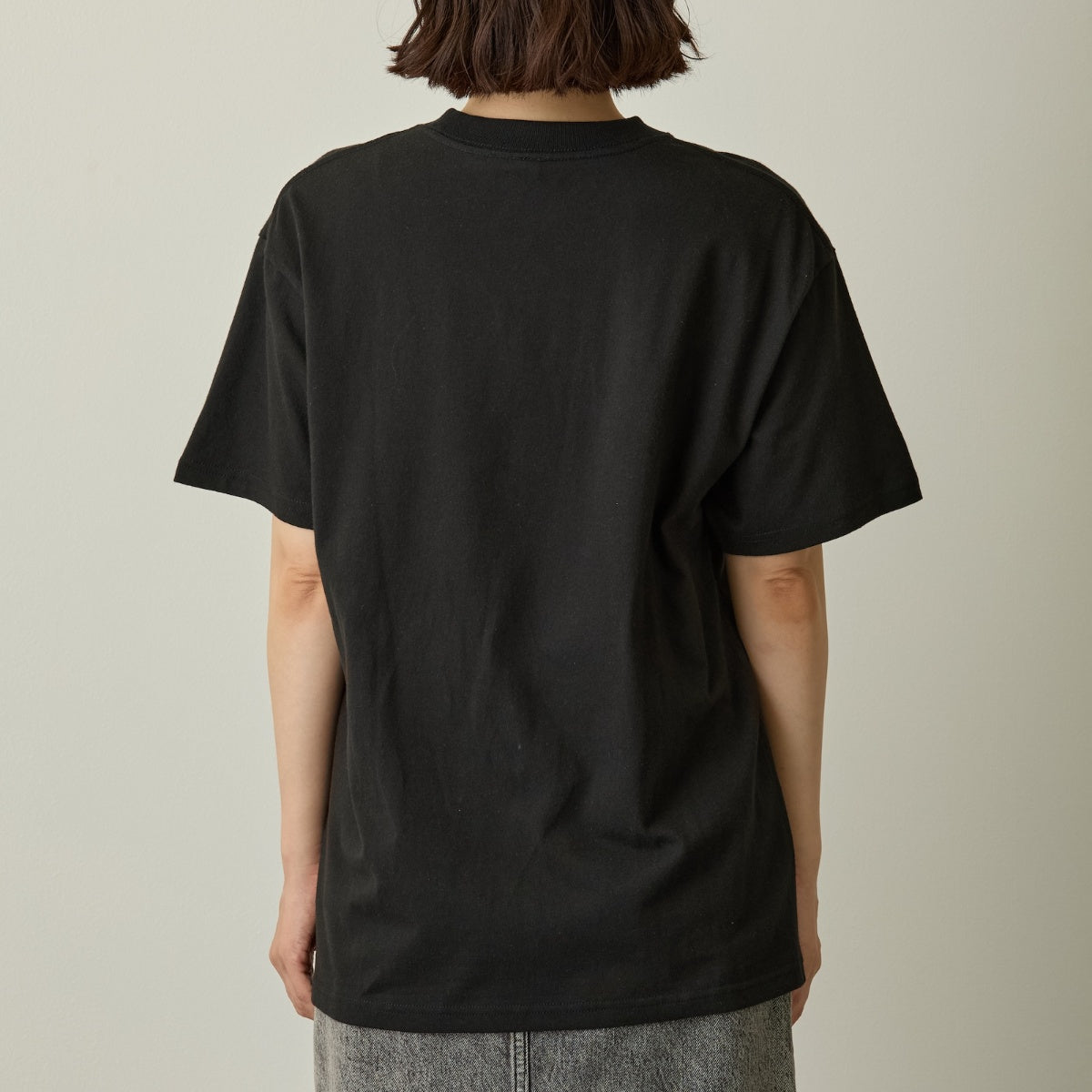 ちいかわ Tシャツ 毛量くりまんじゅう ブラック