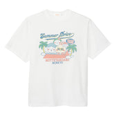 Chiikawa T-shirt Summer Drive (Off-White)