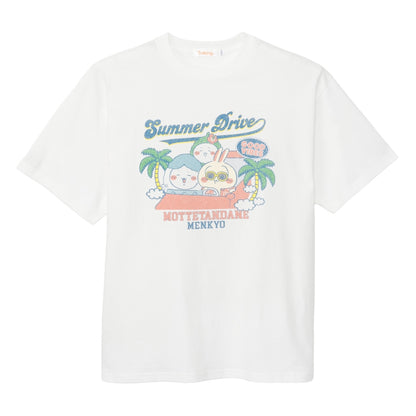 Chiikawa T-shirt Summer Drive (Off-White)