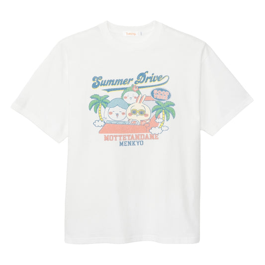 ちいかわ Tシャツ サマードライブ オフホワイト
