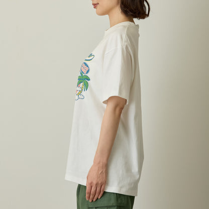 Chiikawa T-shirt Summer Drive (Off-White)