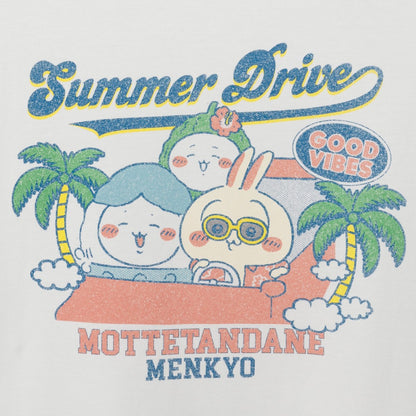 Chiikawa T-shirt Summer Drive (Off-White)