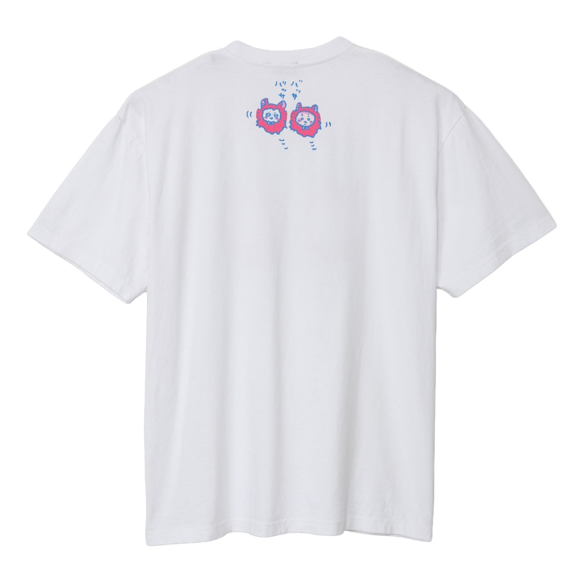 ちいかわ 箔プリントTシャツ ULTRASONIC ATTACK ホワイト