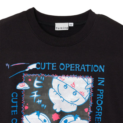 吉伊卡哇 卫衣 CUTE OPERATION IN PROGRESS 黑色