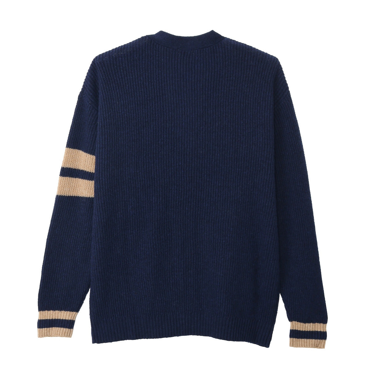 Chiikawa Knit Cardigan College (Hachiware & Usagi) Navy