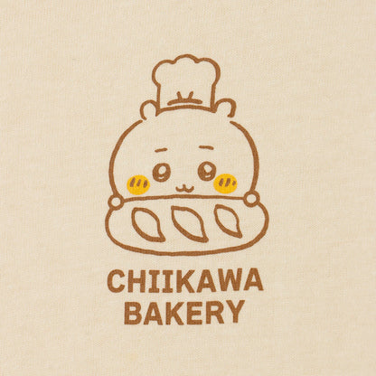 ちいかわ ちいかわベーカリー 長袖Tシャツ パンなみんな ベージュ