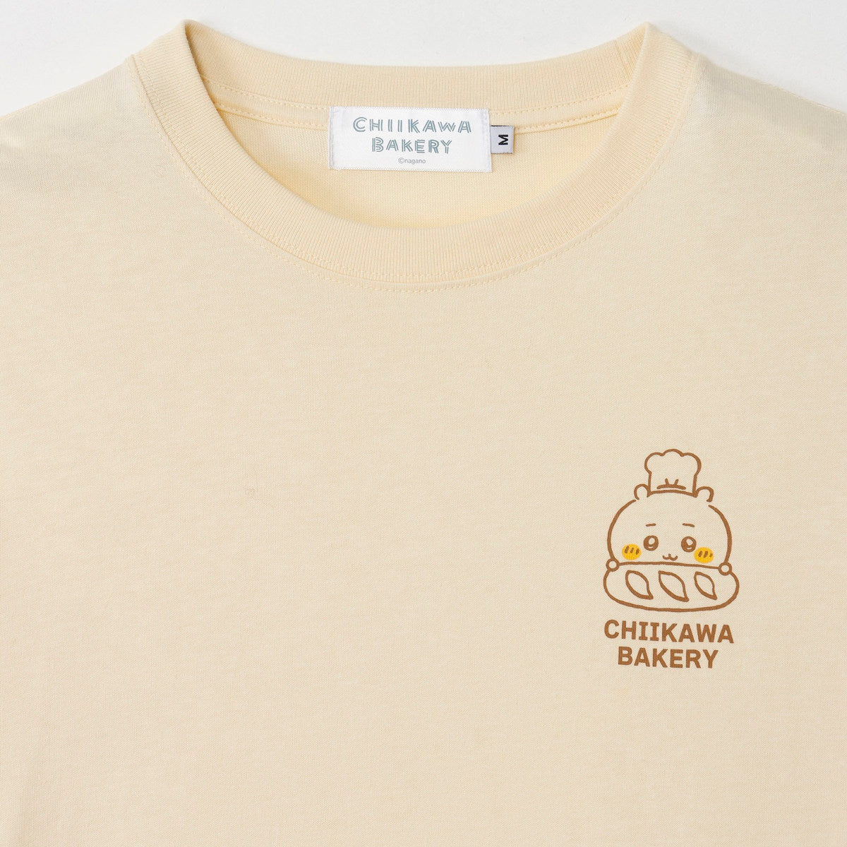 ちいかわ ちいかわベーカリー 長袖Tシャツ パンなみんな ベージュ