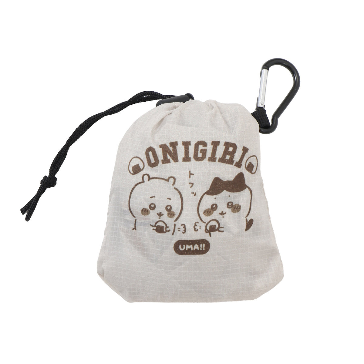 Chiikawa Eco Bag ONIGIRI UMA!! Beige