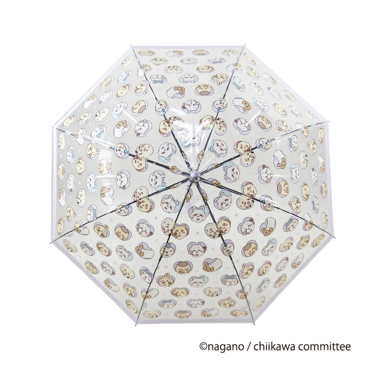 치이카와 비닐 우산 58cm (하트)