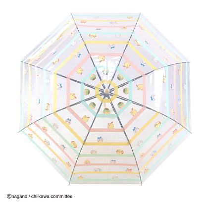 치이카와 자동 비닐우산 55cm (보더)