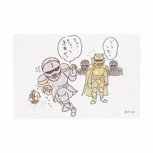 吉伊卡哇 魔法吉伊卡哇 镭射方形磁铁（偷偷的铠甲先生）